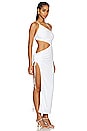 view 3 of 5 Nera Cutout Maxi Dresss in White