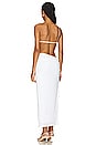 view 5 of 5 Nera Cutout Maxi Dresss in White