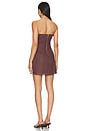 view 3 of 3 Romi Linen Dress in Chocolate