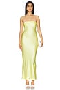 view 1 of 3 x REVOLVE Angel Strapless Midi Dress in Yellow