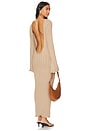 view 1 of 4 Baha Long Sleeve Maxi Dress in Tan