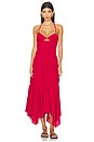 view 1 of 3 VESTIDO TAHLIA in Cherry Red