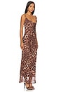 view 2 of 3 ROBE MAXI SKIN in Leopard