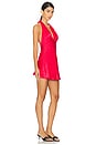 view 2 of 3 x REVOLVE Leslie Satin Mini Dress in Red