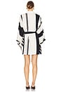 view 3 of 3 Alba Wrap Dress in Black Print
