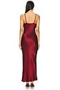 view 3 of 3 x REVOLVE Skin Satin Dress in Burgundy