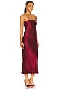 view 2 of 3 x REVOLVE Angel Strapless Dress in Burgundy