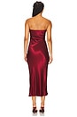 view 3 of 3 x REVOLVE Angel Strapless Dress in Burgundy