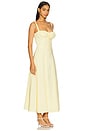 view 2 of 3 Alessia Drop Waist Dress in Lemon