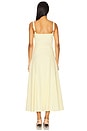 view 3 of 3 Alessia Drop Waist Dress in Lemon