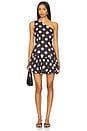 view 1 of 3 x REVOLVE Briella One Shoulder Mini Dress in Polka Dot