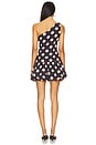 view 3 of 3 x REVOLVE Briella One Shoulder Mini Dress in Polka Dot