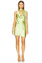 view 1 of 3 Rosanna Mini Dress in Lime