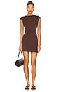 view 1 of 3 Gabby Mini Dress in Coffee