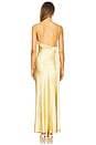 view 3 of 3 Spain Maxi Dress in Gold