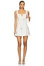 view 1 of 3 Flora Mini Dress in White