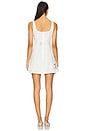 view 3 of 3 Flora Mini Dress in White