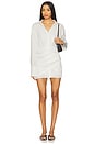 view 1 of 3 Mae Shirt Dress in White