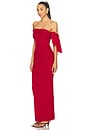 view 3 of 4 x REVOLVE Jaymes Maxi Dress in Cranberry in Burgundy