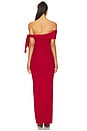 view 4 of 4 x REVOLVE Jaymes Maxi Dress in Cranberry in Burgundy