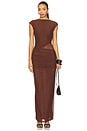 view 1 of 4 x REVOLVE Lorelai Maxi Dress in Chocolate