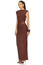 view 3 of 4 x REVOLVE Lorelai Maxi Dress in Chocolate