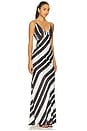 view 2 of 3 Agnes Maxi Dress in Black & White