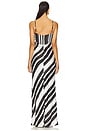 view 3 of 3 Agnes Maxi Dress in Black & White