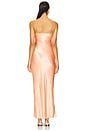view 3 of 3 Angel Strapless Midi Dress in Coral