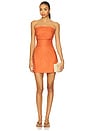 view 1 of 3 Romi Linen Dress in Orange