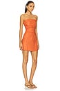 view 2 of 3 Romi Linen Dress in Orange
