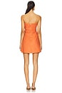 view 3 of 3 Romi Linen Dress in Orange
