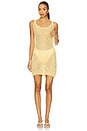 view 1 of 4 Terrina Mini Dress in Yellow