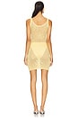 view 3 of 4 Terrina Mini Dress in Yellow