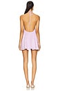 view 3 of 3 Alysse Halter Dress in Lilac