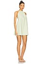 view 2 of 3 Alysse Halter Mini Dress in Matcha
