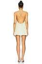 view 3 of 3 Alysse Halter Mini Dress in Matcha