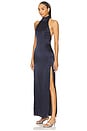 view 2 of 3 x REVOLVE Halter Maxi Dress in Navy