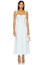 view 1 of 3 x REVOLVE Alessia Drop Waist Dress in Baby Blue