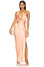 view 1 of 4 x REVOLVE Johanna Cowl Neck Maxi in Coral