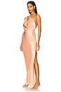 view 3 of 4 x REVOLVE Johanna Cowl Neck Maxi in Coral