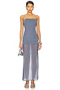 view 1 of 3 x REVOLVE Chloe Sheer Dress in Periwinkle