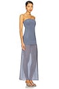 view 2 of 3 x REVOLVE Chloe Sheer Dress in Periwinkle