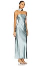 view 3 of 4 x REVOLVE Angelina Neck Tie Maxi Dress in Teal
