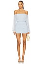 view 1 of 3 Allena Mini Dress in Blue