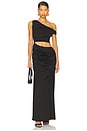 view 1 of 4 Rikke Jersey Maxi Dress in Black