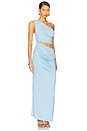 view 2 of 4 Rikke Jersey Maxi Dress in Blue