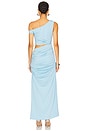 view 4 of 4 Rikke Jersey Maxi Dress in Blue