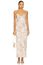 view 1 of 3 x REVOLVE Skin Maxi Dress in Beige Reptile