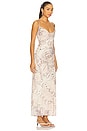 view 2 of 3 x REVOLVE Skin Maxi Dress in Beige Reptile